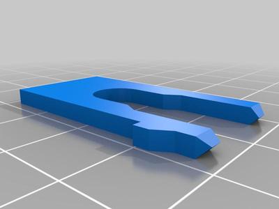 E150 side door latch cable clip V2