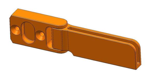 Reversible, print-in-place hinge for 6mm printer enclosure doors
