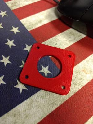 Parameterized NEMA 17 Spacer