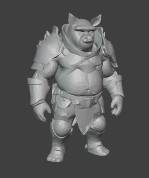 First of Chliv Army! Low Poly
