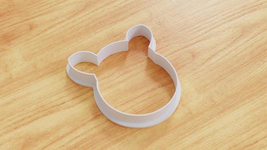 Pig Head Cookie Cutter (Multiple Sizes Available)