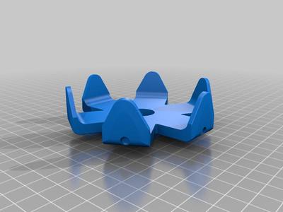 4 part rotor (FDM printable)