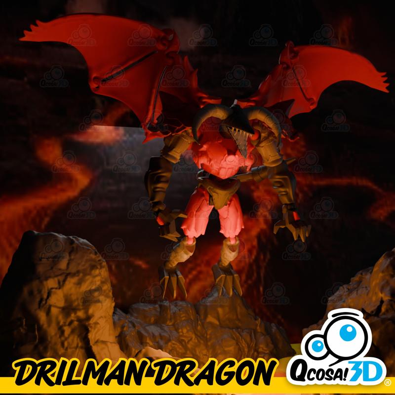MEGA TITAN DRILLMAN DRAGON
