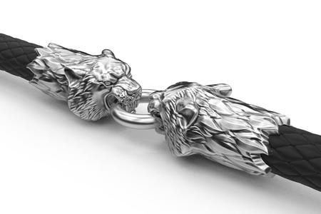 END PIECES FOR BRACELETS 5 MM   tiger