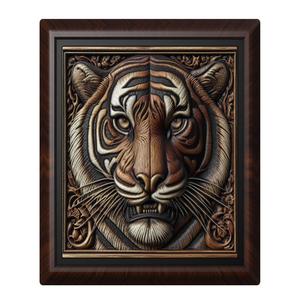Tiger animal wall art relief wall decor