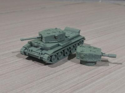 Cromwell and Cromwell Howitzer easy print
