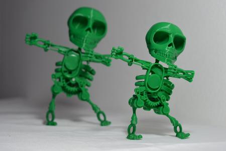 Dancing skeleton