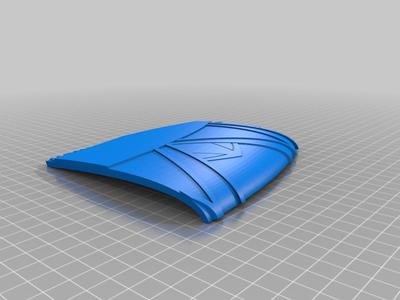 wonder woman shield multi part