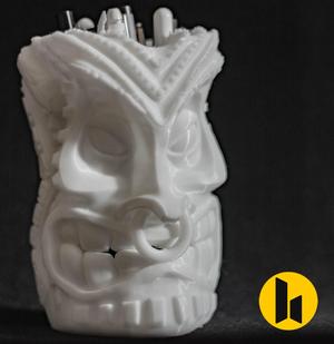 TIKI CULT 2 Face PEN HOLDER
