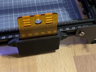 Holder for Ortur Lasermaster 2 PRO S2 SF Focusing Card