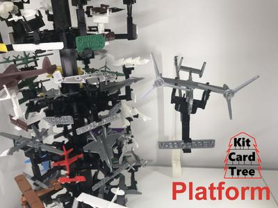 Kit Card Tree platform for V-22 OSPREY by Nakozen