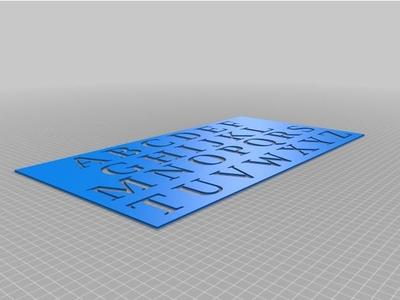 Fully Customisable Stencil