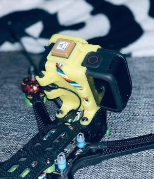 GoPro Hero 9 Mount for iFlight XL5 - GPS & Compass M8Q-5883 +  TBS Crossfire Immortal T