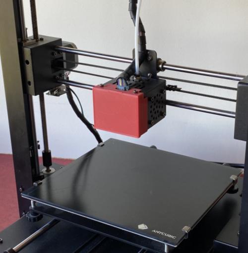 Anycubic Mega-S - Extruder base skin