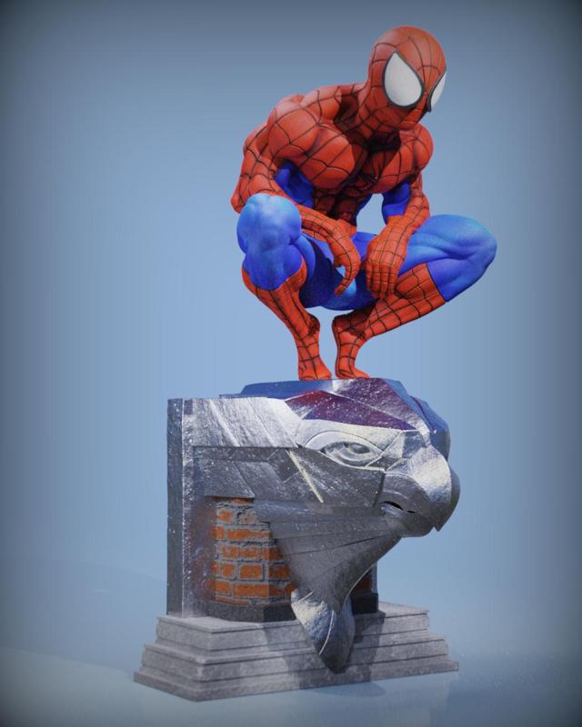 Spiderman Fanart STL