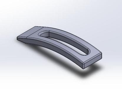 Low Profile CNC Item Clamp
