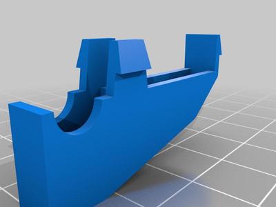 Playmobil Gray Hinge Clip For Castle Drawbridge, 3268 3666 4866 5783 7421, Grey, Knights
