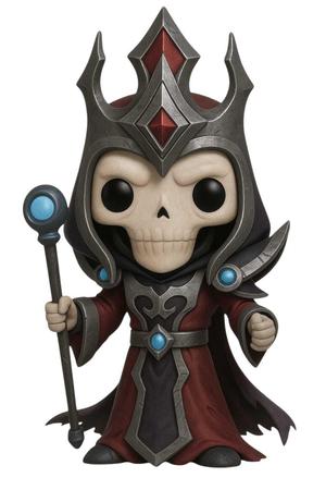 Karthus Chibi Figure League of Legends 3D Model
