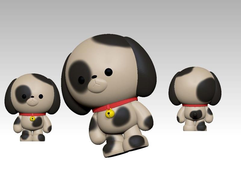dog,puppy caracter art toy