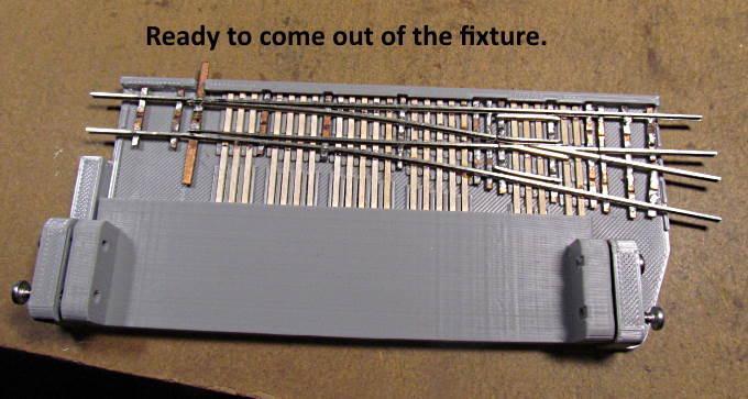 #6 Code 55 Turnout Tie Gluing Fixture....