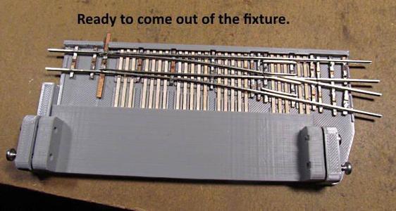 #6 Code 55 Turnout Tie Gluing Fixture....