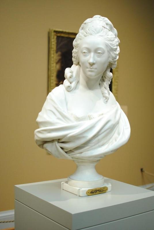 Bust of Anne-Marie-Louise Thomas de Domangeville de SÃ©rilly, Comtesse de Pange