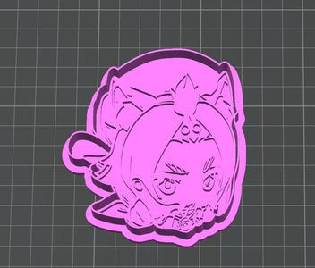 Genshin Impact Diona cute cookie cutter