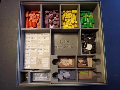 Die Macher Board Game Insert
