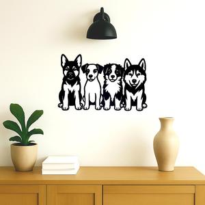 Baby dog wall decoration