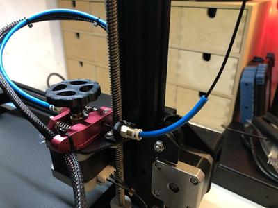 Ender 3 (Pro) PTFE Filament Guide