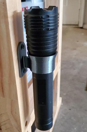 Flashlight Holder - Wall Mount
