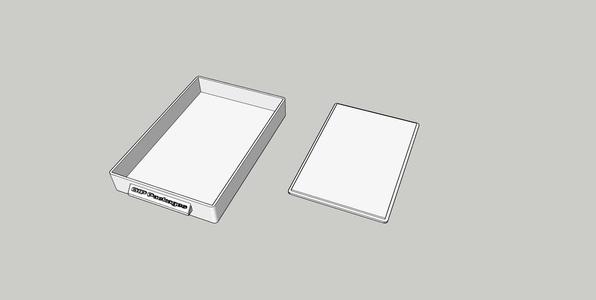 Simple stackable DIP package draw