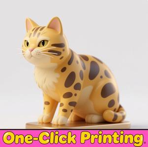 Cat statue