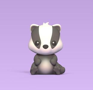 Cute Badger