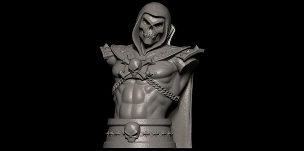 Fanart Skeletor - Masters of the Universe - Bust