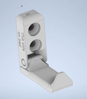 Foldable Wall Hook V2 (Print in Place)