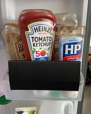 Fridge Insert to stop the sauces from falling out of the fridge :D