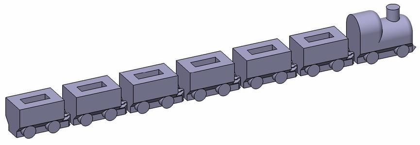 USB Holder Train