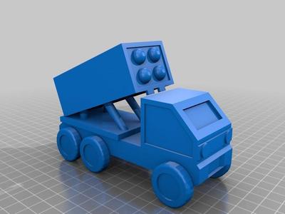 Rocket model from Advance Wars