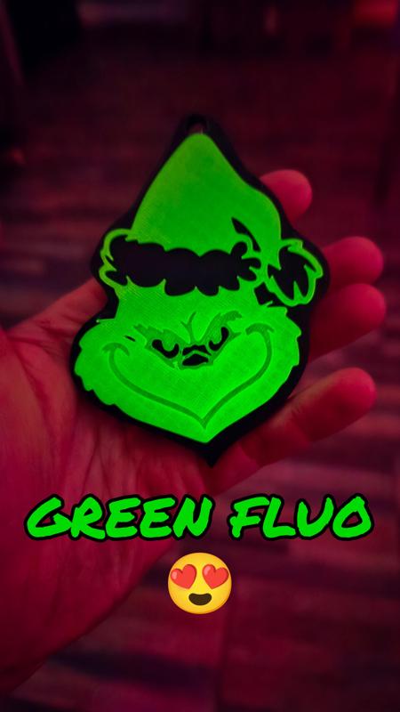 Grinch Ornament Keychain