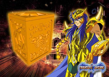 saint seiya escorpio oro box V2
