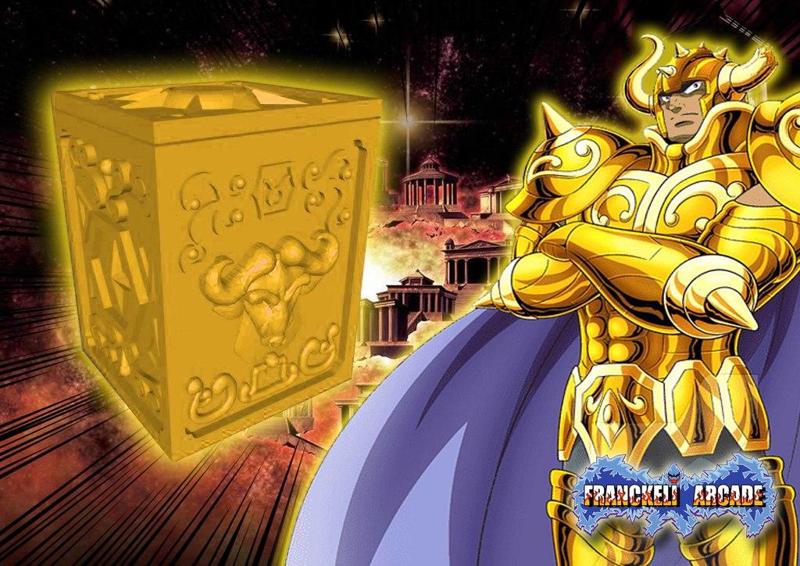 saint seiya tauro oro box V2