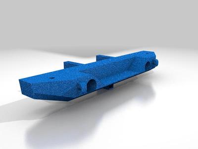 TRX 4 Jeep Wrangler rear bumper