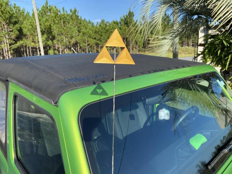 Triforce Antenna Ball / Antenna Topper