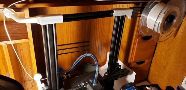 Ender 3 v2 - Side Spool Filament Loader