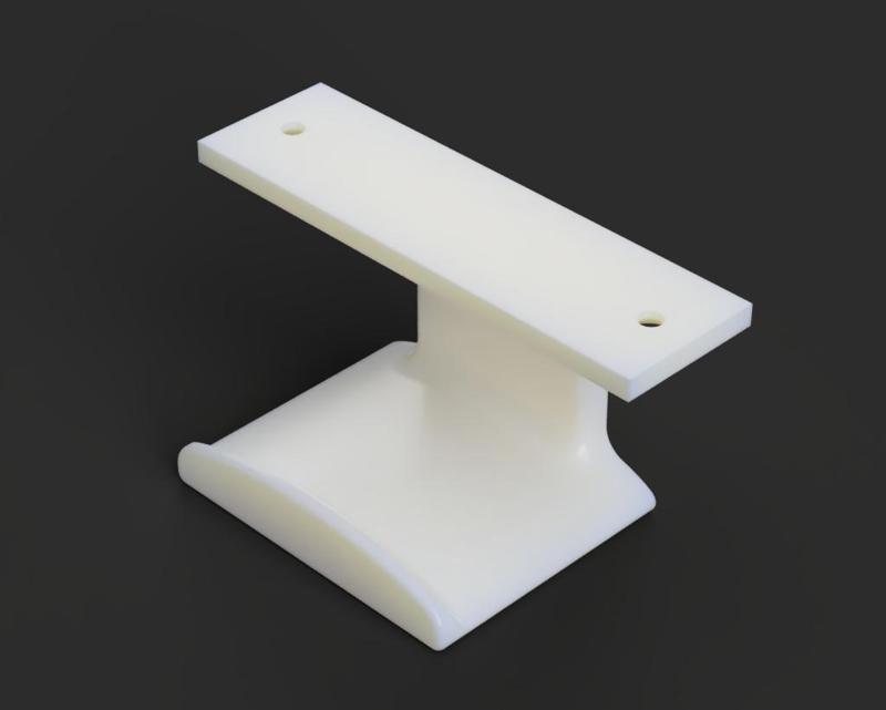 Headphone Stand Hanger to mount under Desk or Shelf