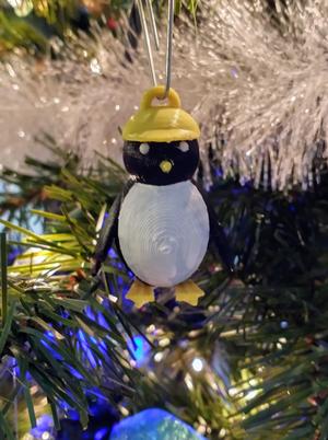 Penguin Ornament Multicolor