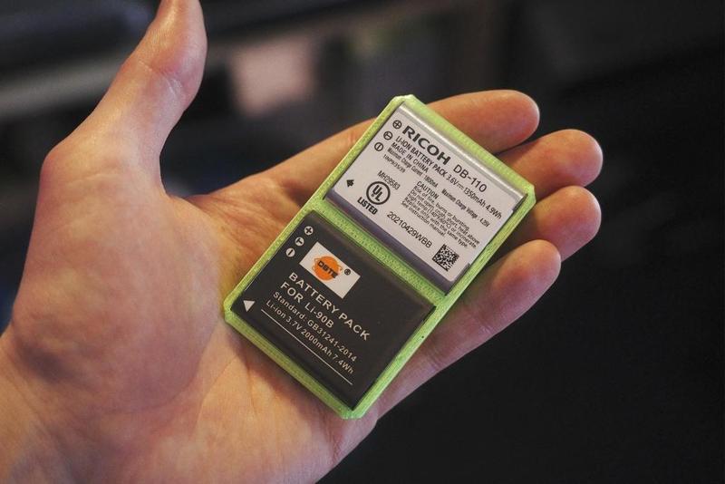 Ricoh DB-110 (GRIII & GRIIIx) / Olympus LI-90b Battery Case