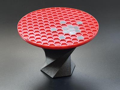 Twisted Hex Table or Vase
