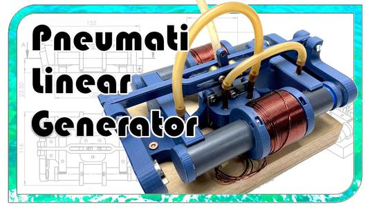 Pneumatic Linear Generator